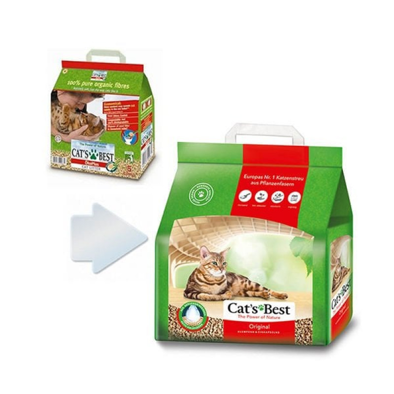 Jrs 5 Lt Cats Best Plus Organik Kum | Doğal Kedi Kumu Jrs 5 Lt Cats Best Plus Organik Kum | Doğal Kedi Kumu