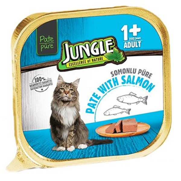Jungle 100 Gr Balıklı Pate Yetişkin | Yetişkin Kedi Maması