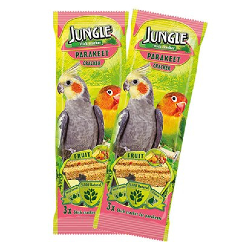 Jungle 3 Lü Ballı Paraket Krakeri | Kuş Krakeri Jungle 3 Lü Ballı Paraket Krakeri | Kuş Krakeri