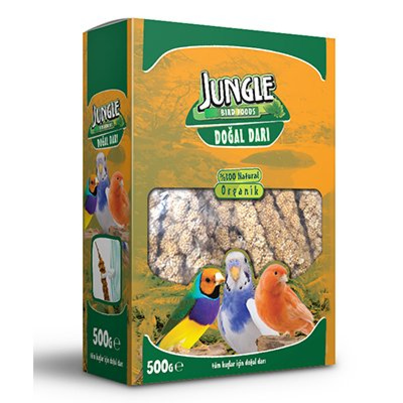 Jungle 500 Gr Doğal Darı | Kuş Yemi Jungle 500 Gr Doğal Darı | Kuş Yemi