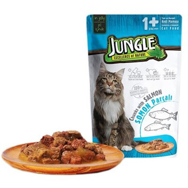 Jungle 85 Gr Somonlu Pouch Yetişkin 