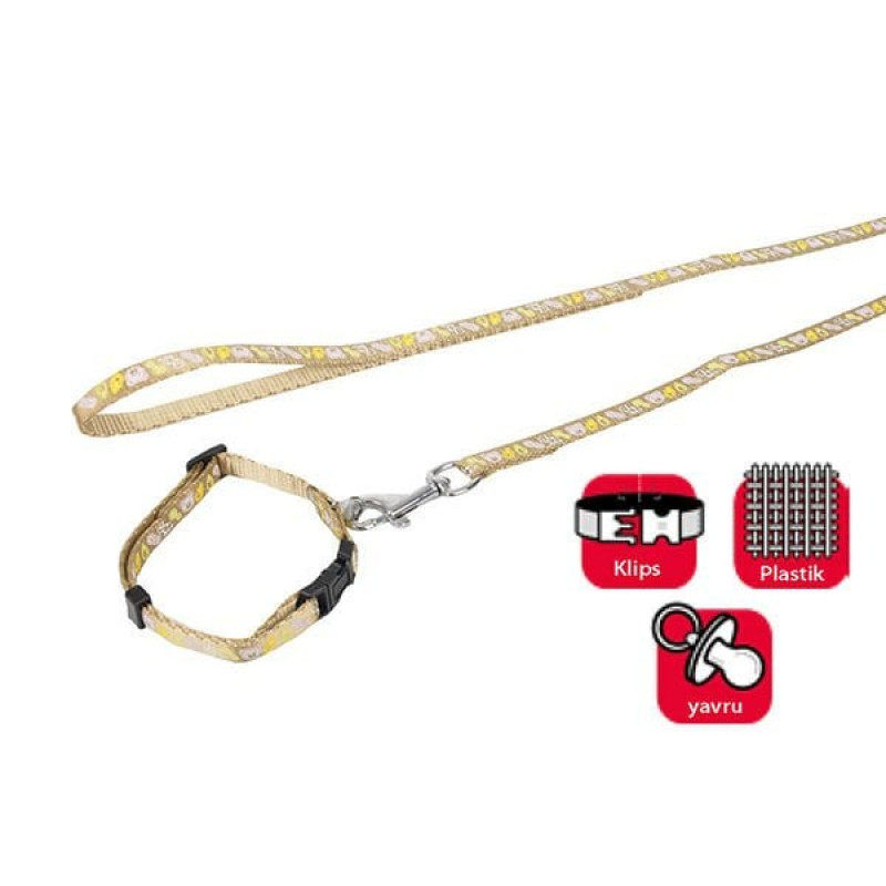 Karlie 10-35 Cm Yavru Boyun Uzatma Takım Kahverengi | Köpek Boyun Tasması Karlie 10-35 Cm Yavru Boyun Uzatma Takım Kahverengi | Köpek Boyun Tasması