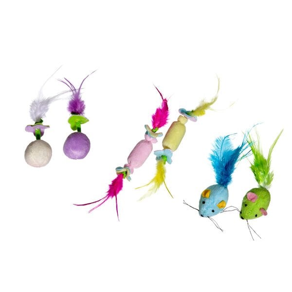 Karlie 10 Cm Catnipli Peluş | Peluş Kedi Oyuncağı