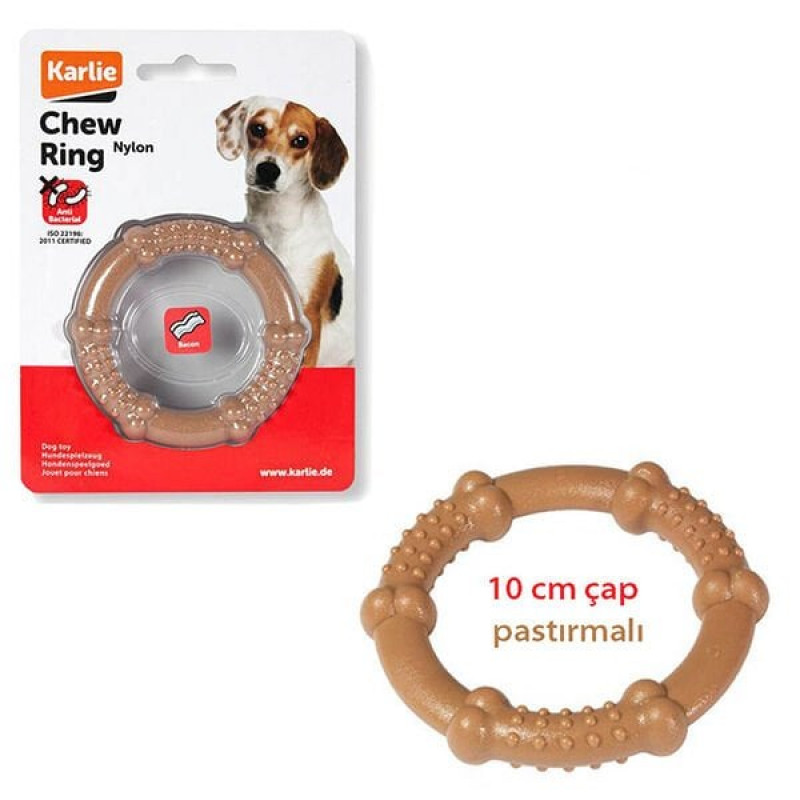 Karlie 10 Cm Plastik Çiğneme Halkası Pastırmalı | Köpek Çiğneme Karlie 10 Cm Plastik Çiğneme Halkası Pastırmalı | Köpek Çiğneme