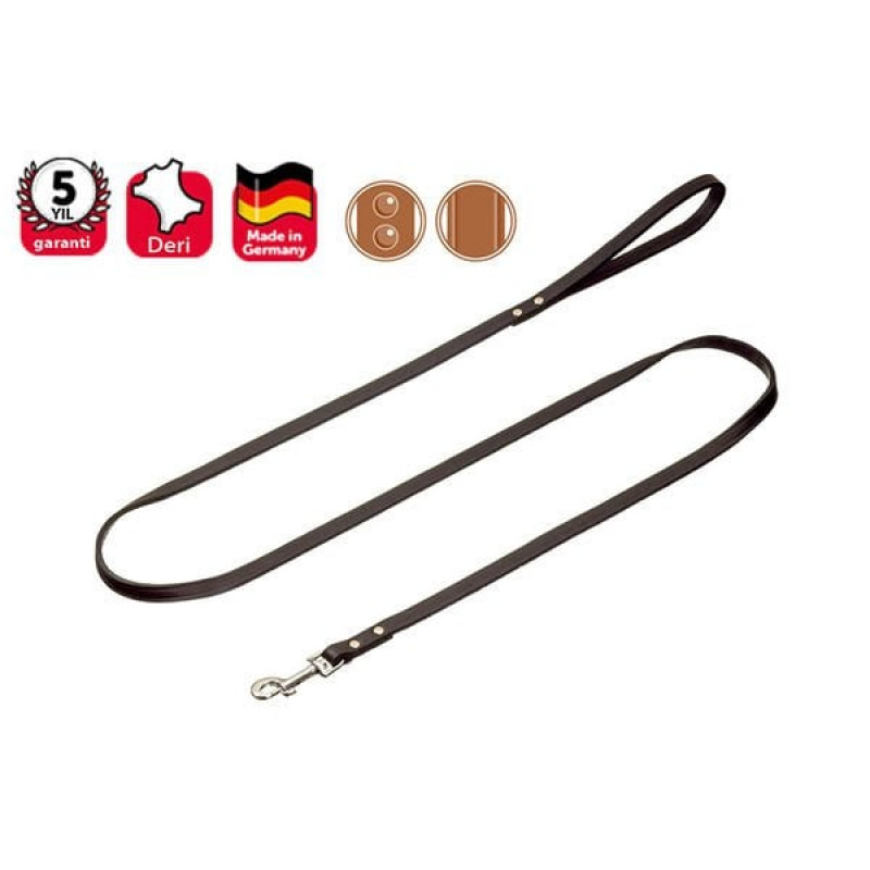 Karlie 100 Cm 12 Mm Deri Gezdirme Siyah | Köpek Gezdirme Tasması Karlie 100 Cm 12 Mm Deri Gezdirme Siyah | Köpek Gezdirme Tasması