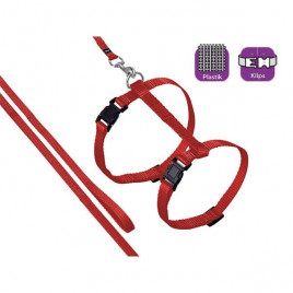 110 Cm Göğüs ve Uzatma Kırmızı | Köpek Göğüs Tasması