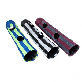 136X25 Cm Tünel Renkli | Kedi Oyun Tüneli 136X25 Cm Tünel Renkli | Kedi Oyun Tüneli