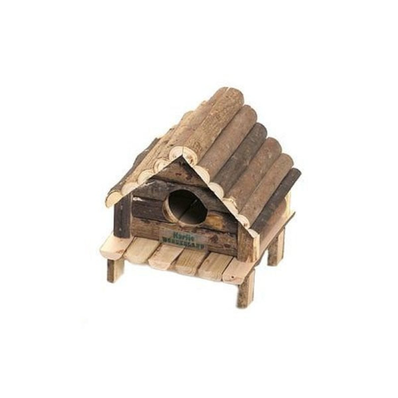 Karlie 14 Cm Kemirgen Doğal Ahşap Hamster Evi | Hamster Oyuncak Ve Çark Karlie 14 Cm Kemirgen Doğal Ahşap Hamster Evi | Hamster Oyuncak Ve Çark