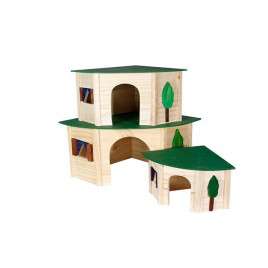 18 Cm Ahşap Ev | Tavşan Diğer Ürünler 18 Cm Ahşap Ev | Tavşan Diğer Ürünler