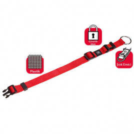 20-35 Cm 10 Mm Kilitli Boyun Xsmall Kırmızı | Köpek Boyun Tasması 20-35 Cm 10 Mm Kilitli Boyun Xsmall Kırmızı | Köpek Boyun Tasması