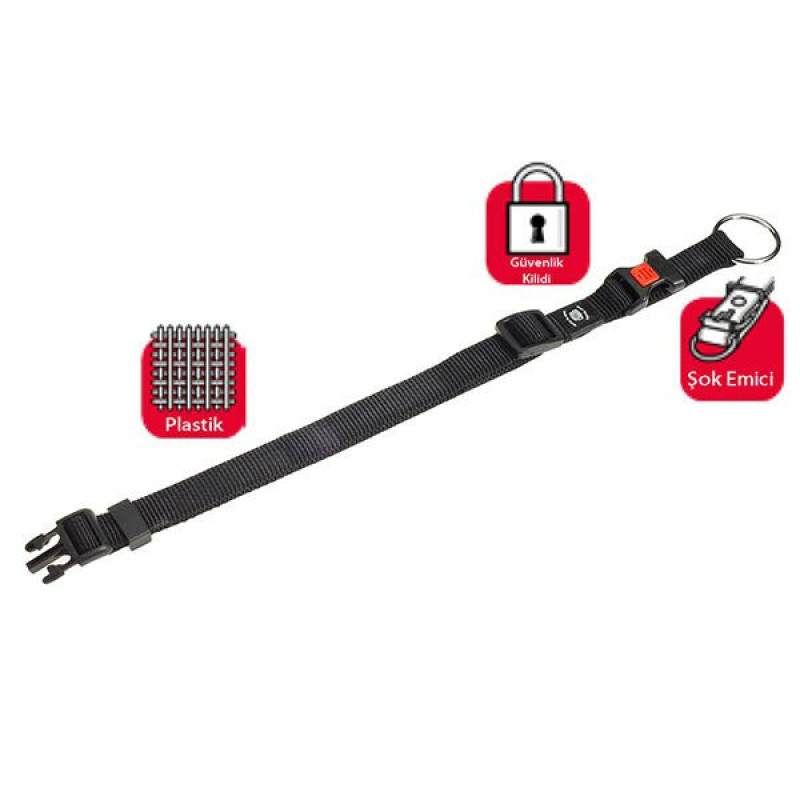 Karlie 20-35 Cm 10 Mm Kilitli Boyun Xsmall Siyah | Köpek Göğüs Tasması Karlie 20-35 Cm 10 Mm Kilitli Boyun Xsmall Siyah | Köpek Göğüs Tasması