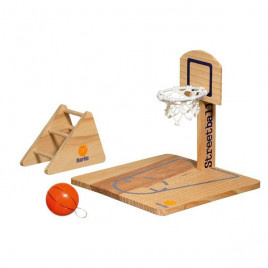 20X20X21 Cm Ahşap Basket Potası | Kuş Oyun Topu