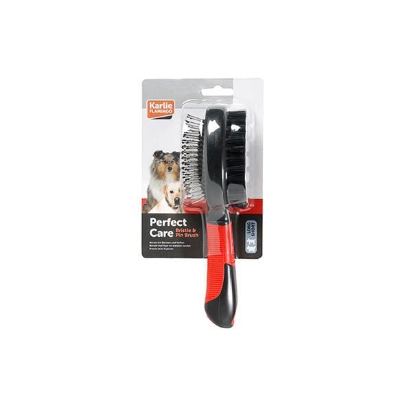 Karlie 21X6X6 Cm Çift Taraflı Pro Tüy Tarama Small | Köpek Tarağı