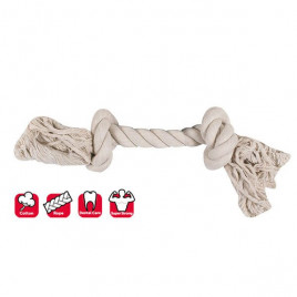 22 Cm 2 Düğümlü Halat Small Beyaz | Köpek Çiğneme 22 Cm 2 Düğümlü Halat Small Beyaz | Köpek Çiğneme