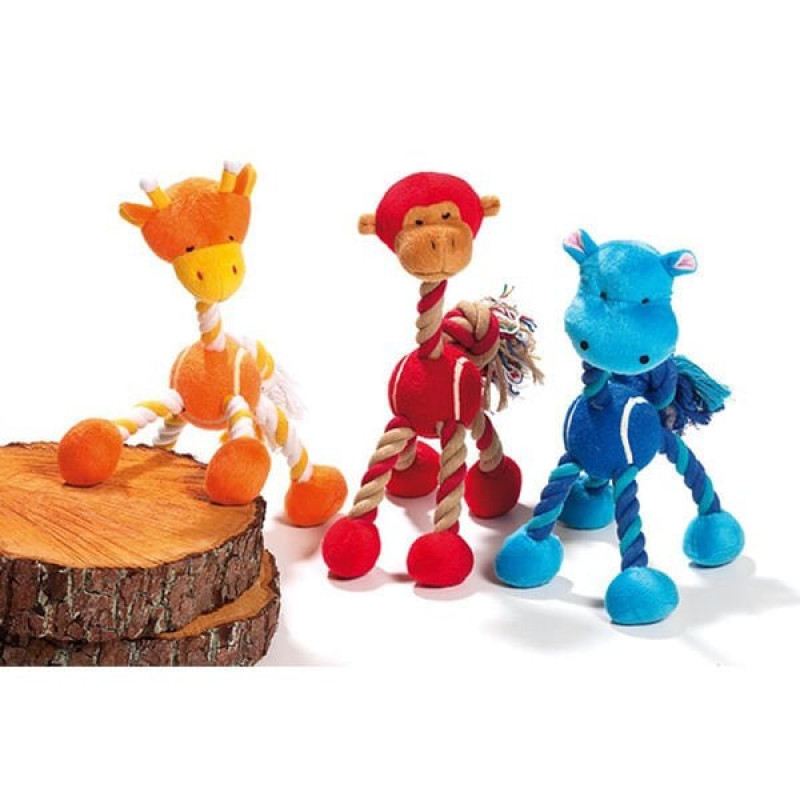 Karlie 23X18X31 Cm Peluş İpli Toplu | Kumaş Ve Peluş Köpek Oyuncağı Karlie 23X18X31 Cm Peluş İpli Toplu | Kumaş Ve Peluş Köpek Oyuncağı