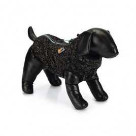 24 Cm Üstten Fermuarlı Hafif ve Esnek Small Gri | Köpek Kıyafeti