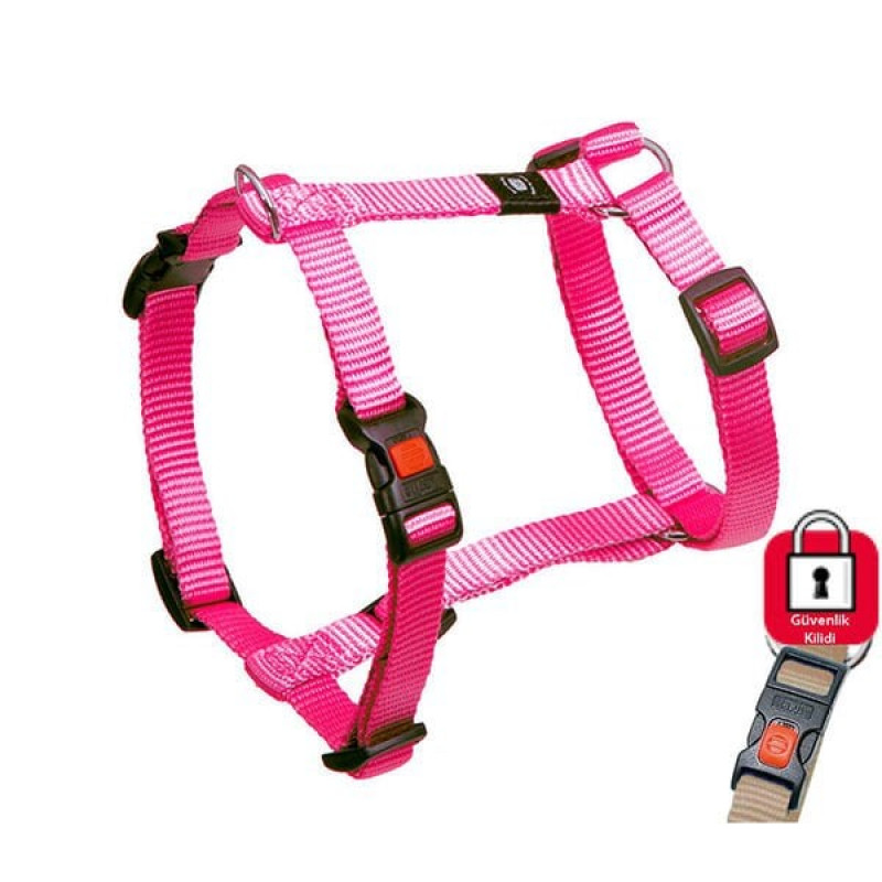 Karlie 25-40 Cm Kilitli Göğüs Xsmall Pembe | Köpek Gezdirme Tasması Karlie 25-40 Cm Kilitli Göğüs Xsmall Pembe | Köpek Gezdirme Tasması