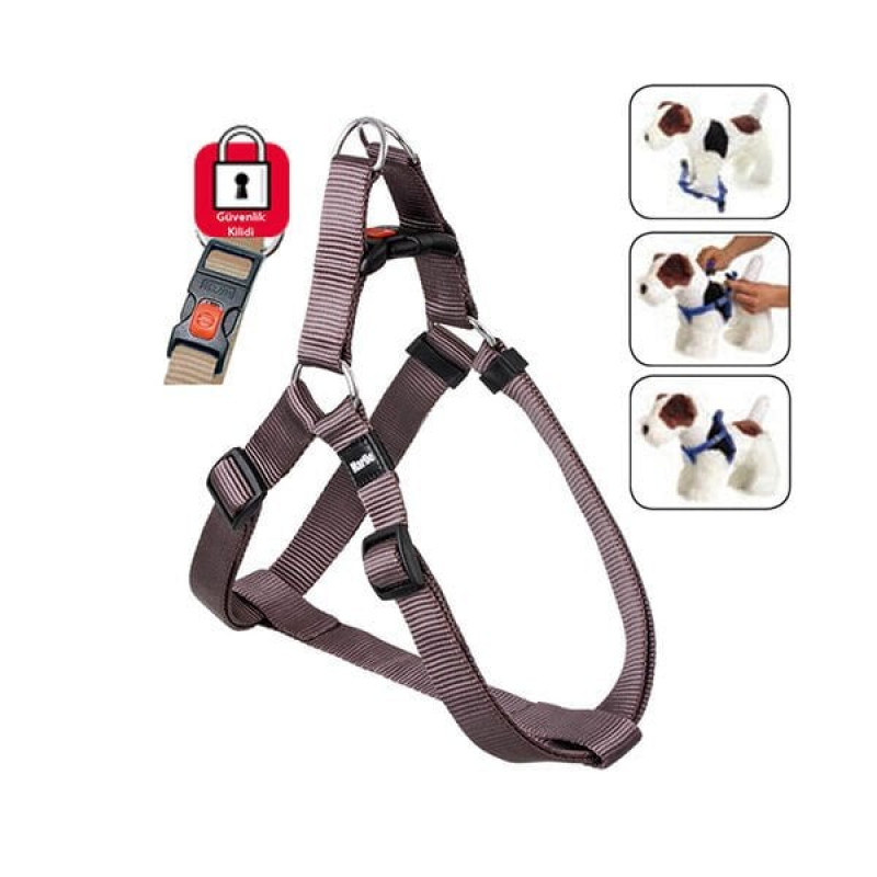 Karlie 25-45 Cm Kilitli Göğüs Small Kahverengi | Köpek Göğüs Tasması Karlie 25-45 Cm Kilitli Göğüs Small Kahverengi | Köpek Göğüs Tasması
