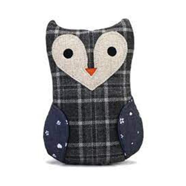 Karlie 25.5 Cm Peluş Baykuş Antrasit | Kumaş Ve Peluş Köpek Oyuncağı