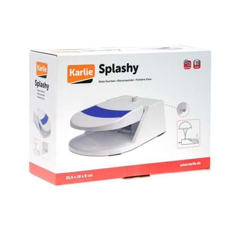 Karlie 25X18 Cm Pedalı Su Fiskiyesi Mama ve Su Kabı | Köpek Otomatik Mama Kabı Karlie 25X18 Cm Pedalı Su Fiskiyesi Mama ve Su Kabı | Köpek Otomatik Mama Kabı