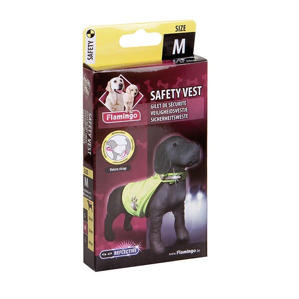 Karlie 28.5 Cm Gece Yürüyüş Güvenlik Yeleği Medium | Köpek Kıyafeti