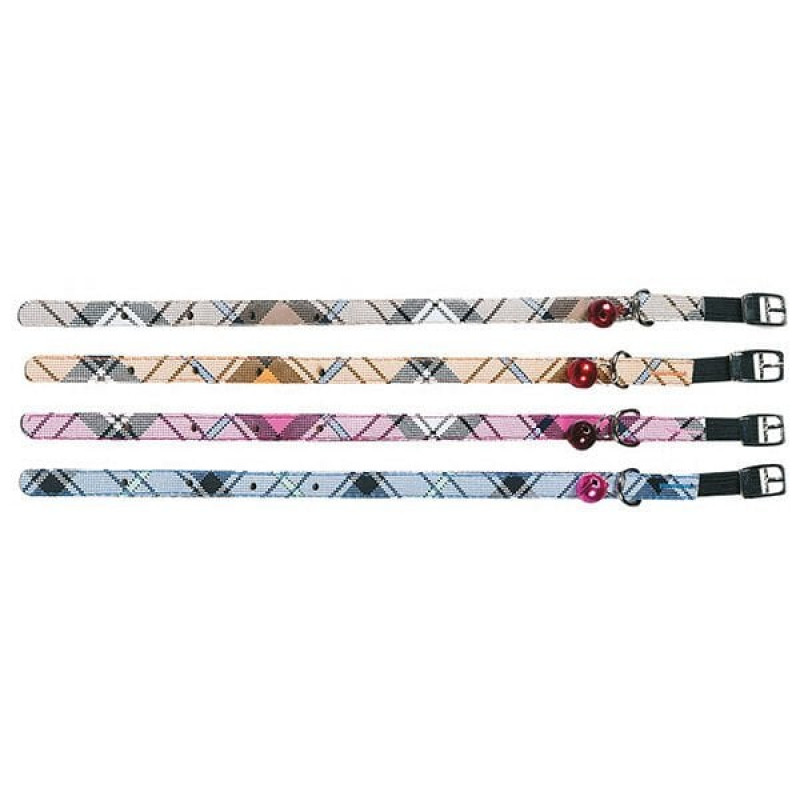Karlie 30 Cm 10 Mm Ekose Boyun Renkli | Kedi Boyun Tasması Karlie 30 Cm 10 Mm Ekose Boyun Renkli | Kedi Boyun Tasması