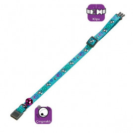 30 Cm Çıngıraklı Klipsli Boyun Turkuaz | Kedi Boyun Tasması 30 Cm Çıngıraklı Klipsli Boyun Turkuaz | Kedi Boyun Tasması