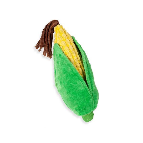 Karlie 30 Cm Peluş Mısır Koçanı Sarı Yeşil | Kumaş Ve Peluş Köpek Oyuncağı