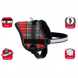 31-40 Cm Reflektörlü Göğüs Xsmall Beyaz Kırmızı | Köpek Göğüs Tasması 31-40 Cm Reflektörlü Göğüs Xsmall Beyaz Kırmızı | Köpek Göğüs Tasması