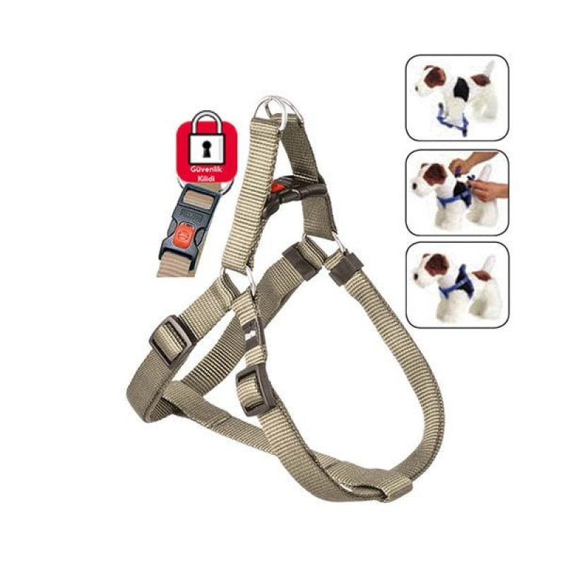 Karlie 34-50 Cm Kilitli Göğüs Small Bej | Köpek Göğüs Tasması Karlie 34-50 Cm Kilitli Göğüs Small Bej | Köpek Göğüs Tasması