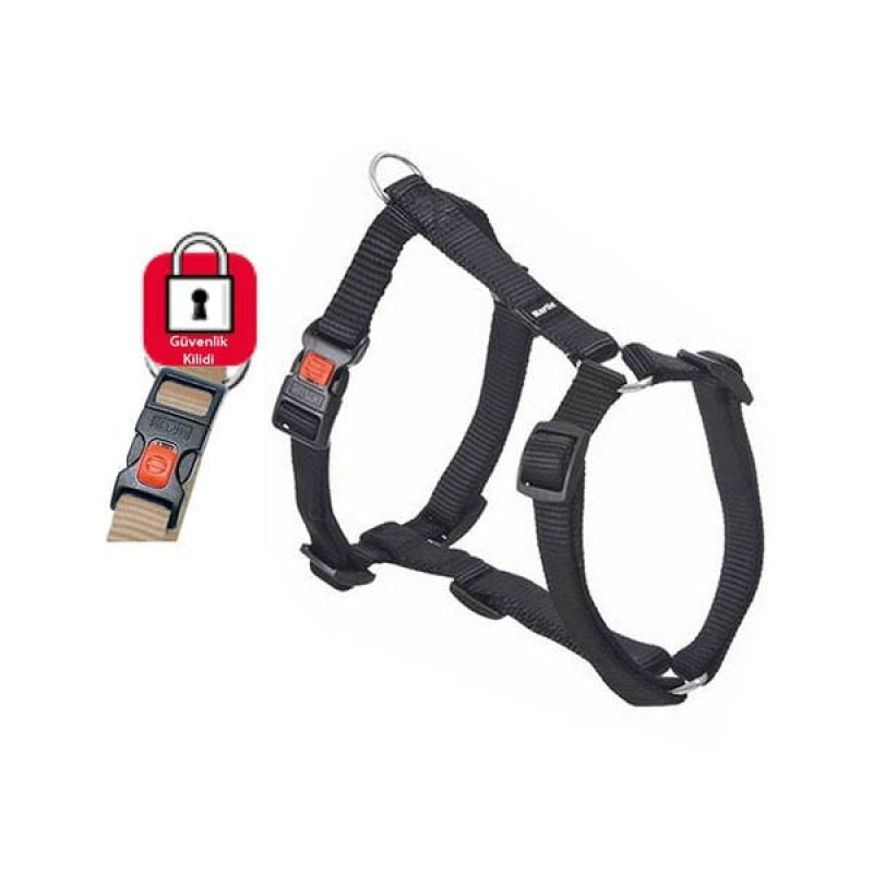 Karlie 35-50 Cm Kilitli Göğüs Small Siyah | Köpek Göğüs Tasması Karlie 35-50 Cm Kilitli Göğüs Small Siyah | Köpek Göğüs Tasması