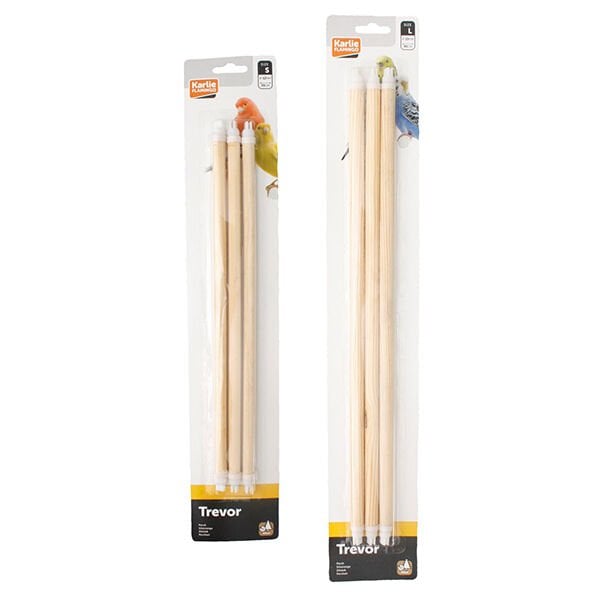 Karlie 35 Cm 3 Adet Ahşap | Kuş Tüneği