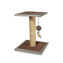 35X35X44 Cm Lastik Tırmalama Kahverengi | Platformlu Kedi Tırmalama Tahtası 35X35X44 Cm Lastik Tırmalama Kahverengi | Platformlu Kedi Tırmalama Tahtası