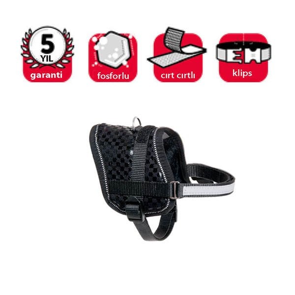 Karlie 36-46 Cm Reflektörlü Göğüs Small | Köpek Göğüs Tasması