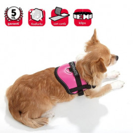 36-46 Cm Reflektörlü Göğüs Small Pembe | Köpek Göğüs Tasması 36-46 Cm Reflektörlü Göğüs Small Pembe | Köpek Göğüs Tasması