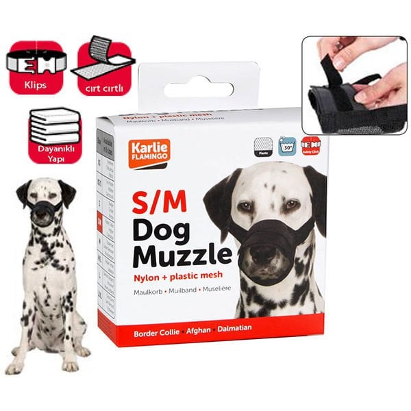 Karlie 37-65 Cm Soft Köpek Ağızlık Siyah | Köpek Ağızlığı