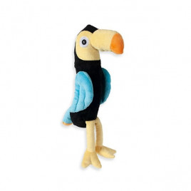 38 Cm Peluş Papağan Mavi Siyah | Kumaş Ve Peluş Köpek Oyuncağı 38 Cm Peluş Papağan Mavi Siyah | Kumaş Ve Peluş Köpek Oyuncağı