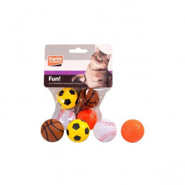 4 Cm 4'lü Sünger Top | Köpek Top Oyuncak 4 Cm 4'lü Sünger Top | Köpek Top Oyuncak