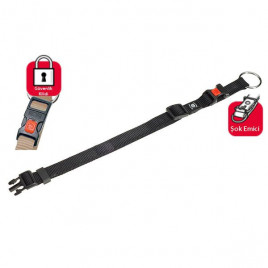 40-55 Cm 25 Mm Kilitli Boyun Medium Siyah | Köpek Boyun Tasması 40-55 Cm 25 Mm Kilitli Boyun Medium Siyah | Köpek Boyun Tasması