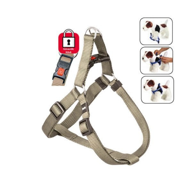 Karlie 40-70 Cm Göğüs Medium Bej | Köpek Göğüs Tasması Karlie 40-70 Cm Göğüs Medium Bej | Köpek Göğüs Tasması
