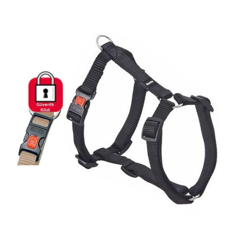 Karlie 45-70 Cm Kilitli Göğüs Medium Siyah | Köpek Göğüs Tasması Karlie 45-70 Cm Kilitli Göğüs Medium Siyah | Köpek Göğüs Tasması