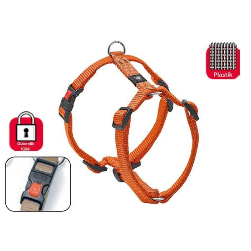 Karlie 45-70 Cm Kilitli Göğüs Medium Turuncu | Köpek Göğüs Tasması Karlie 45-70 Cm Kilitli Göğüs Medium Turuncu | Köpek Göğüs Tasması