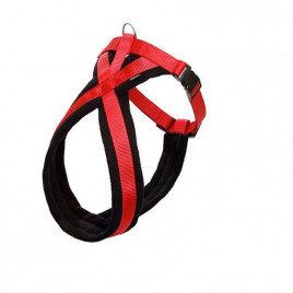 48-55 Cm Yumuşak Göğüs Siyah Kırmızı | Köpek Göğüs Tasması 48-55 Cm Yumuşak Göğüs Siyah Kırmızı | Köpek Göğüs Tasması