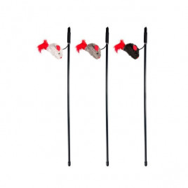 49 Cm Sesli Fareli | Kedi Oltası 49 Cm Sesli Fareli | Kedi Oltası