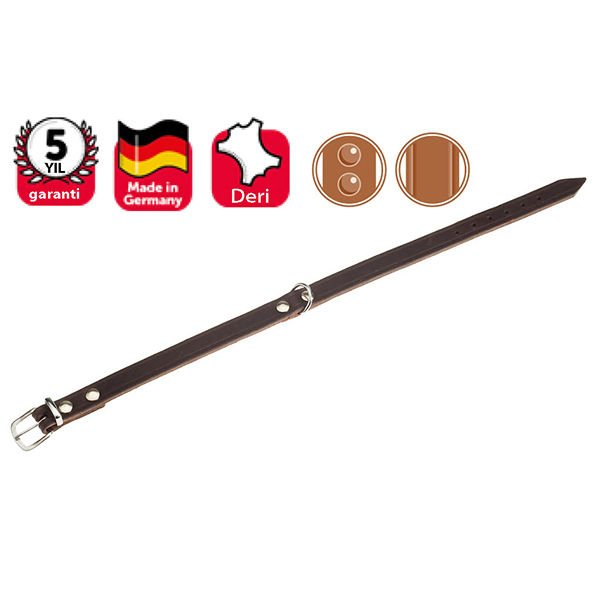 Karlie 57 Cm 20 Mm Deri Boyun Kahverengi | Köpek Boyun Tasması