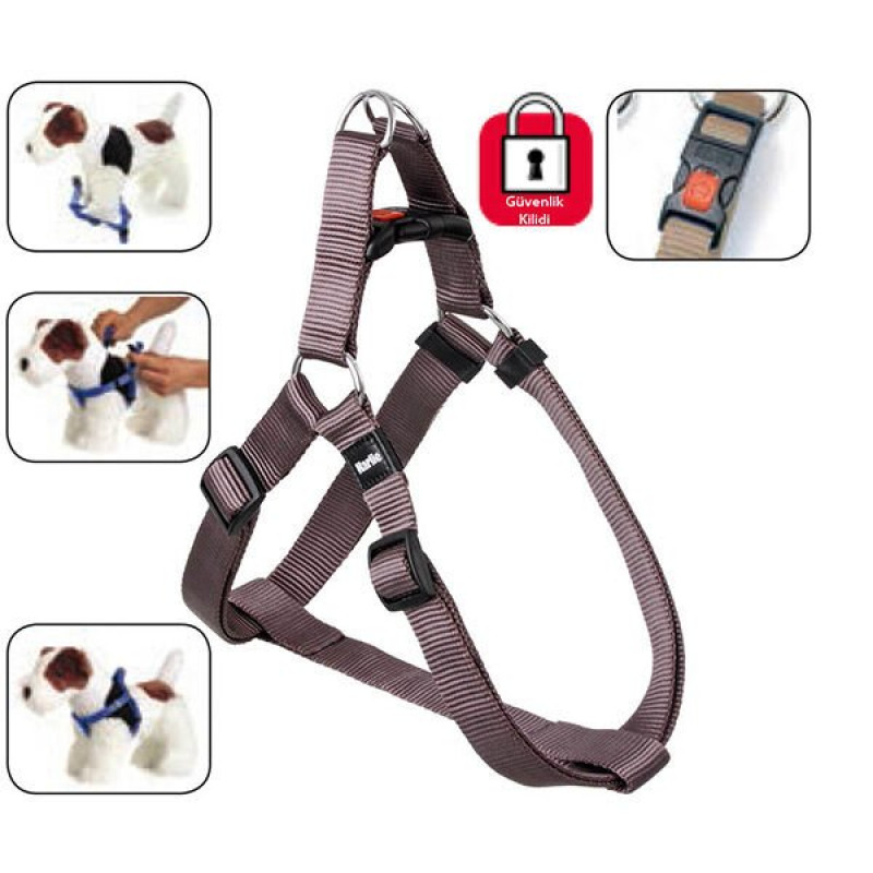 Karlie 60-90 Cm 30 Mm Kilitli Boyun Large Gri | Köpek Boyun Tasması Karlie 60-90 Cm 30 Mm Kilitli Boyun Large Gri | Köpek Boyun Tasması