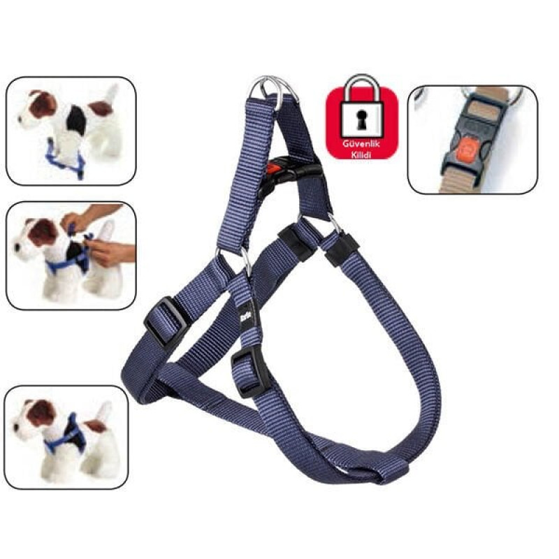 Karlie 60-90 Cm 30 Mm Kilitli Göğüs Large Mavi | Köpek Göğüs Tasması Karlie 60-90 Cm 30 Mm Kilitli Göğüs Large Mavi | Köpek Göğüs Tasması