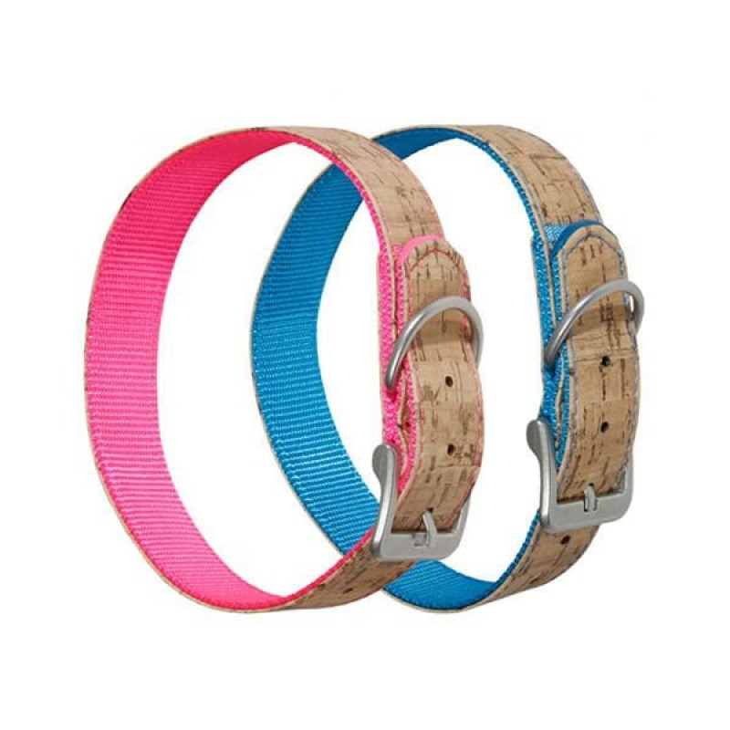 Karlie 60 Cm 30 Mm Mantarlı Boyun Pembe | Köpek Boyun Tasması Karlie 60 Cm 30 Mm Mantarlı Boyun Pembe | Köpek Boyun Tasması