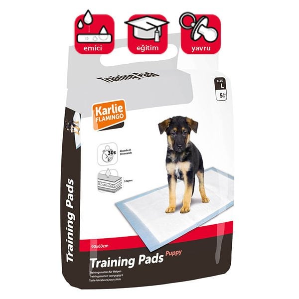 Karlie 60X90 Cm 5!li Yavru Çiş Eğitim Pedi Large | Köpek Külodu Ve Pedi