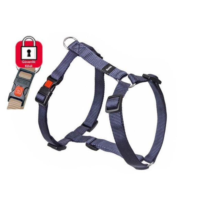 Karlie 65-100 Cm 30 Mm Kilitli Boyun Large Mavi | Köpek Göğüs Tasması Karlie 65-100 Cm 30 Mm Kilitli Boyun Large Mavi | Köpek Göğüs Tasması
